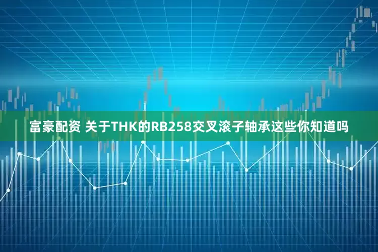 富豪配资 关于THK的RB258交叉滚子轴承这些你知道吗